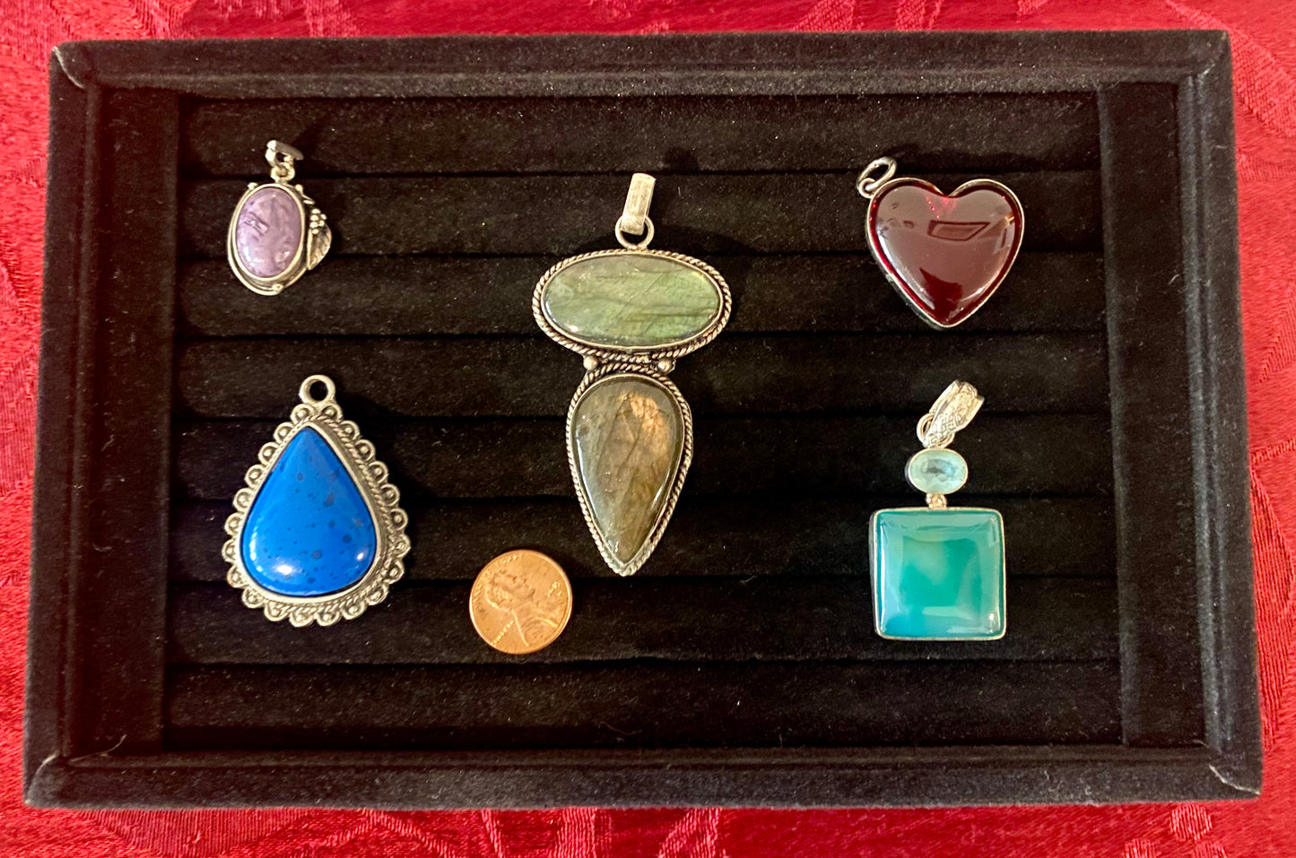 Vintage Sterling Silver Pendants