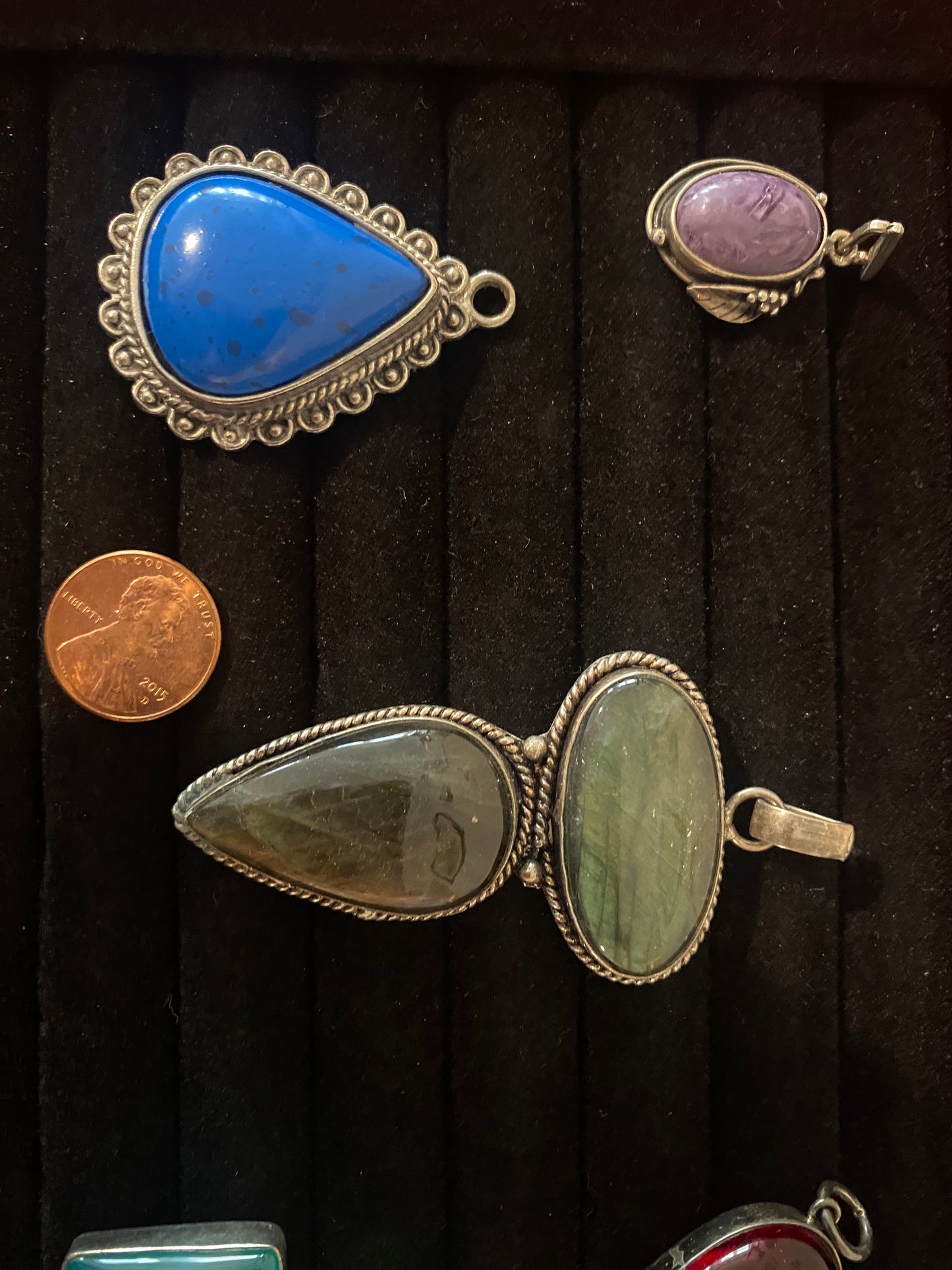 Vintage Sterling Silver Pendants