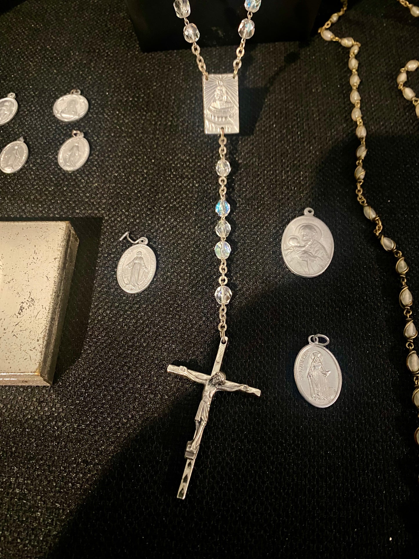 Large Lot Of Vintage Religious Pieces Sterling Silver and other metals (Not Tested)