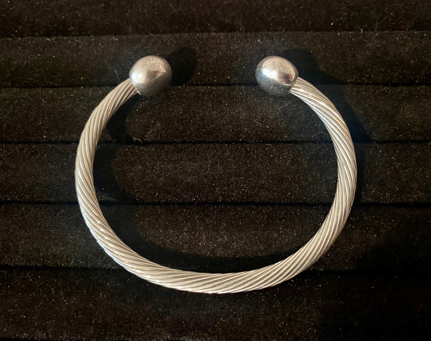 3 Vintage Sterling Silver Bracelets